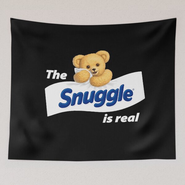 Item preview, The Snuggle is Real Snuggle Bear designed and sold by Gerhard-VIN.