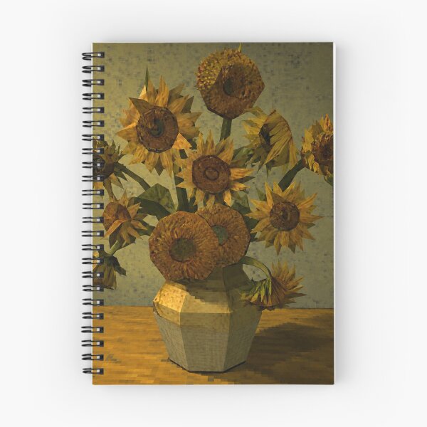 Item preview, Vincent Van Gogh's 'Sunflowers' in a PS1 Style designed and sold by Neon-Mama.