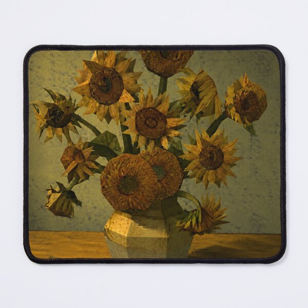 Item preview, Vincent Van Gogh's 'Sunflowers' in a PS1 Style designed and sold by Neon-Mama.