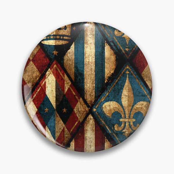 Item preview, Sovereign Gold Fleur-de-Lis Banner Art designed and sold by Piotrek0001.