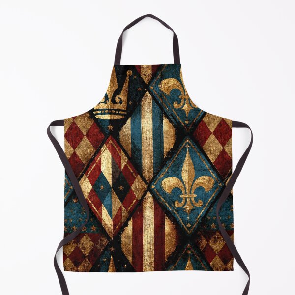 Item preview, Sovereign Gold Fleur-de-Lis Banner Art designed and sold by Piotrek0001.