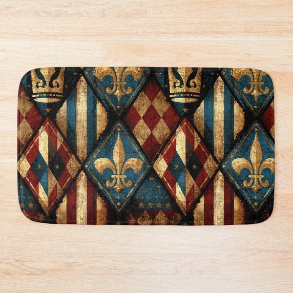 Item preview, Sovereign Gold Fleur-de-Lis Banner Art designed and sold by Piotrek0001.