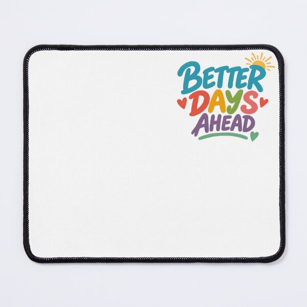 Item preview, Better Days Ahead Inspirational Sunshine Typography Quote designed and sold by Nicha Studio.