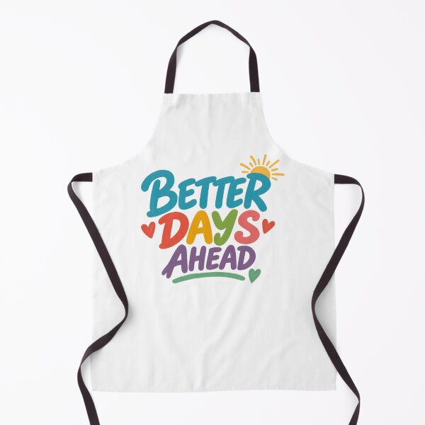 Item preview, Better Days Ahead Inspirational Sunshine Typography Quote designed and sold by Nicha Studio.