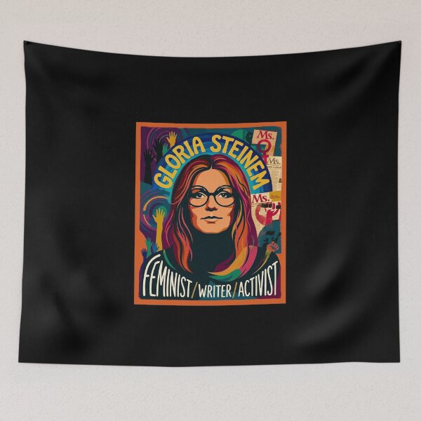 Item preview, Gloria Steinem Feminist Activism Pop Art Retro designed and sold by KendraBall.