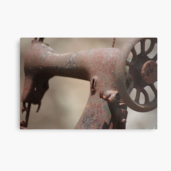Sewing Machine Metal Print