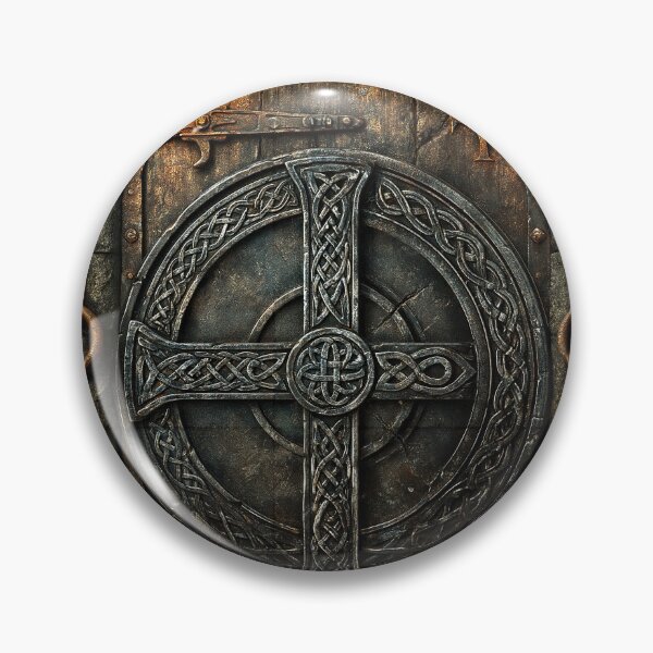 Item preview, Mystic Castle Sanctuary Door Relief - Medieval Art designed and sold by Piotrek0001.