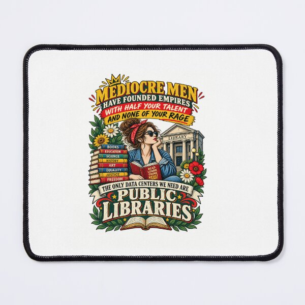 Item preview, Public Libraries Book Lover Vintage Floral Librarian Art designed and sold by SEINENGAPPI18.