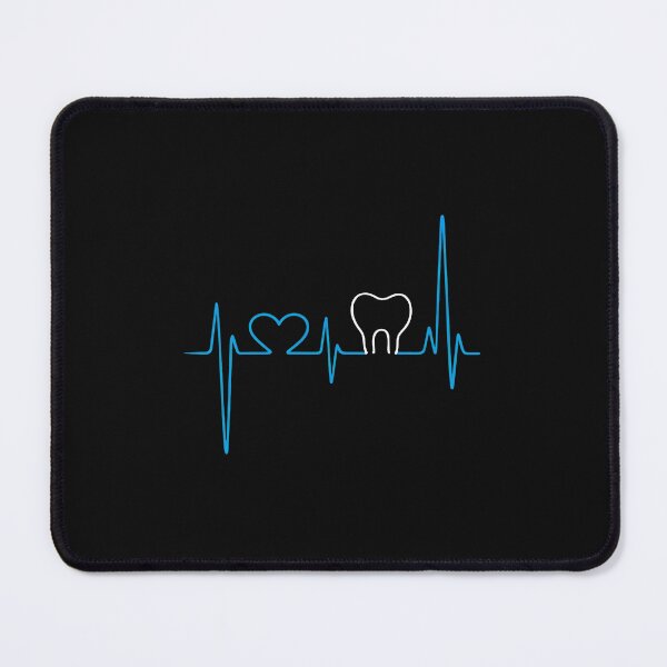 Item preview, Dental Heartbeat Tooth ECG Design designed and sold by corlobfrin.