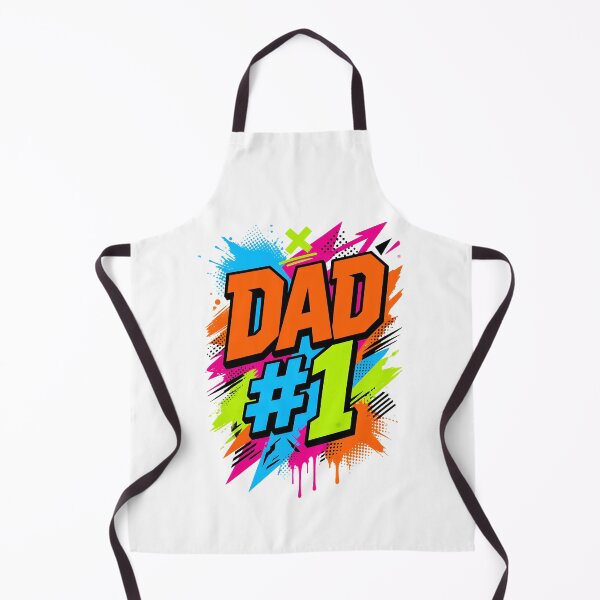 Item preview, Dad #1 Bold Streetwear Graffiti Typography Gift designed and sold by Artycom.