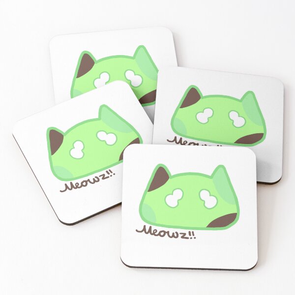 Item preview, Cute Shocked Mint Chocolate Chip Pudding Cat designed and sold by Meowz Puddings.