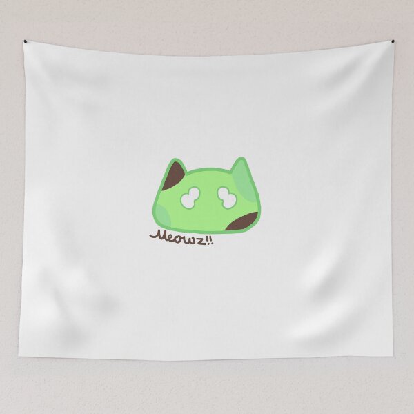 Item preview, Cute Shocked Mint Chocolate Chip Pudding Cat designed and sold by Meowz Puddings.