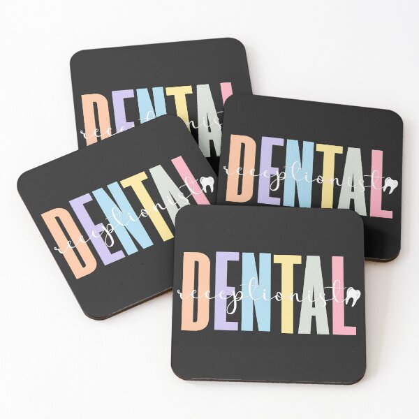 Item preview, Dental Receptionist Pastel Gradient Tooth Art designed and sold by alaiuggrobe.