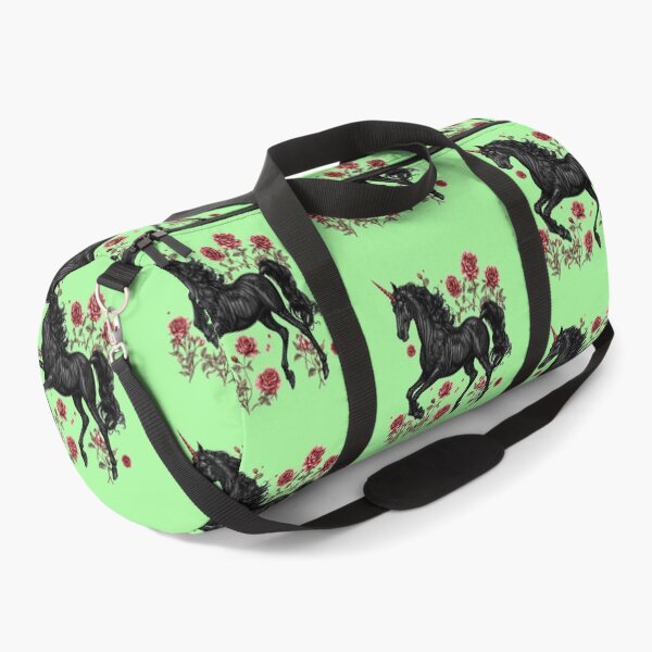 Item preview, Black Unicorn Vintage Gothic, Dark Fantasy Aesthetic, Floral Unicorn designed and sold by Ribeiro-Art.