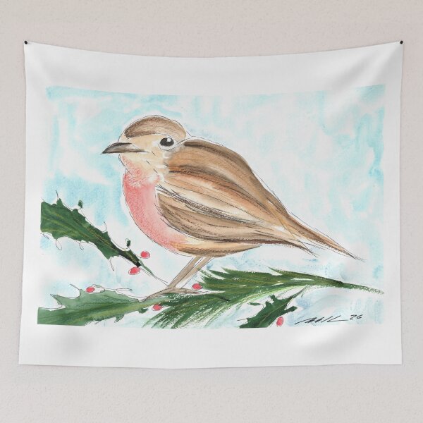 Item preview, Christmas, Weihnachten, Robin designed and sold by Anke‘s Bazaar.