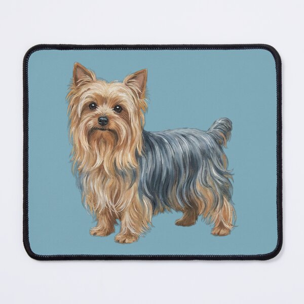 Item preview, Victorian Coalfield Gladiator: Yorkshire Terrier Fine Art Print designed and sold by FreiherrPK.