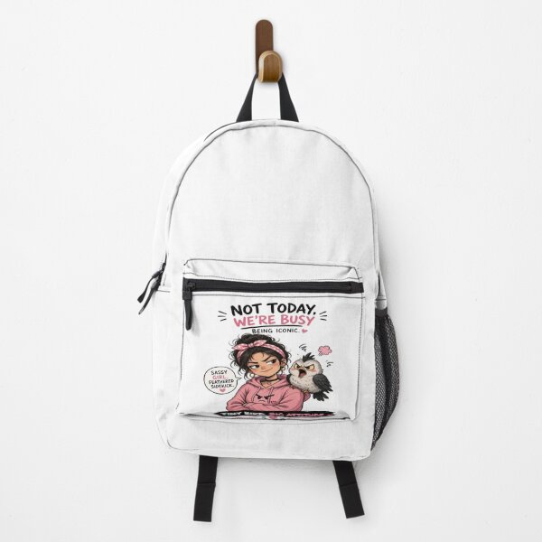 Item preview, Not Today We're Busy Being Iconic - Sassy Girl Angry Bird Graphic designed and sold by Sushikidsntoddlers.