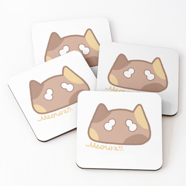 Item preview, Cute Shocked Chocolate Pudding Cat designed and sold by Meowz Puddings.