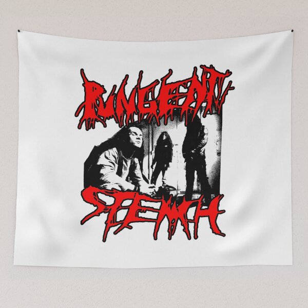Item preview, Grunge Red Typography Death Band Music  designed and sold by AltAesthetic.