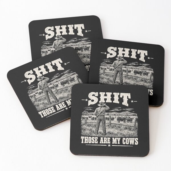 Item preview, Shit Those are My Cows  designed and sold by CelidaBonde.