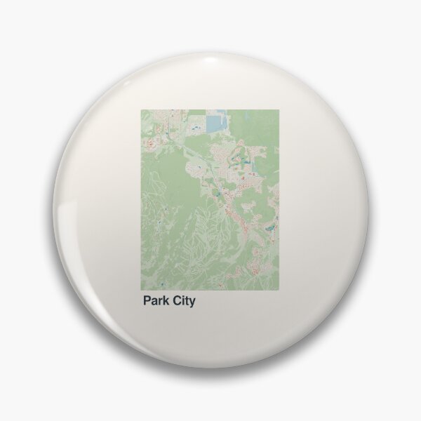 Item preview, Park City Minimalistic Map Art designed and sold by MapsNerd.