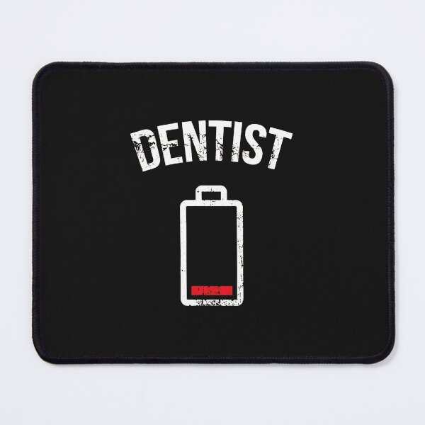 Item preview, Dentist Low Battery Tired Funny Graphic designed and sold by staggsjmasudiu.