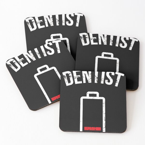 Item preview, Dentist Low Battery Tired Funny Graphic designed and sold by staggsjmasudiu.