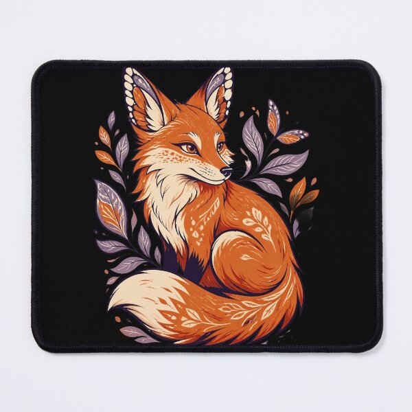 Item preview, Woodland Wildling: Butterfly-Wing Fox Portrait designed and sold by Fun2Fentastic.