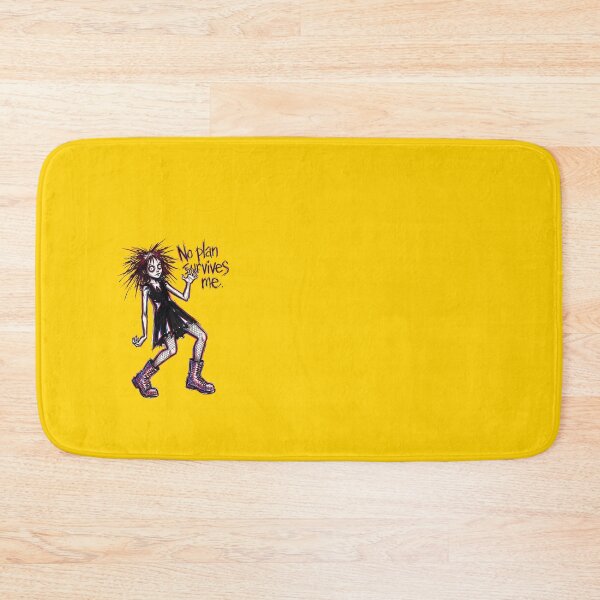 Item preview, No Plan Survives Me: Goth Punk Chaos Gremlin Print designed and sold by FreiherrPK.