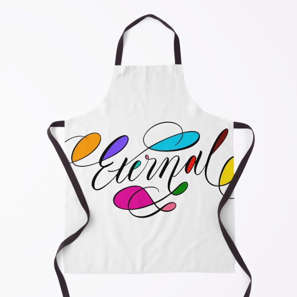 Item preview, Eternal – Handmade Calligraphy Typography Design designed and sold by Neha-Daily-Art.