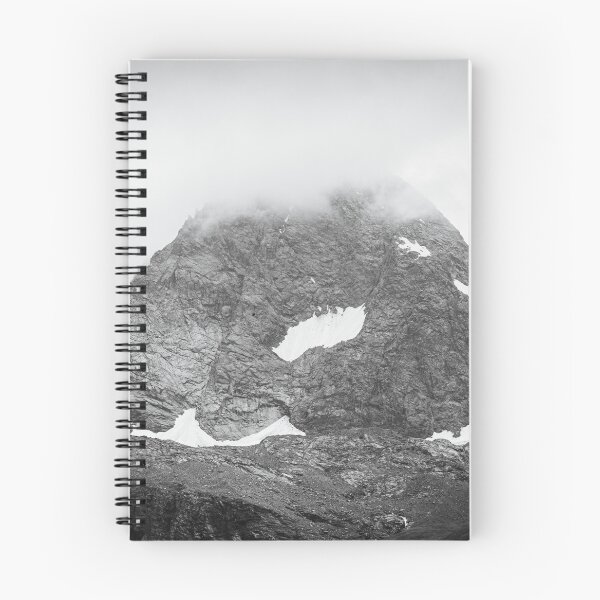 Item preview, Grossglockner in the Mist – Black and White Alpine Photography designed and sold by alicjamiekina.