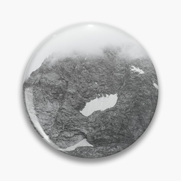 Item preview, Grossglockner in the Mist – Black and White Alpine Photography designed and sold by alicjamiekina.