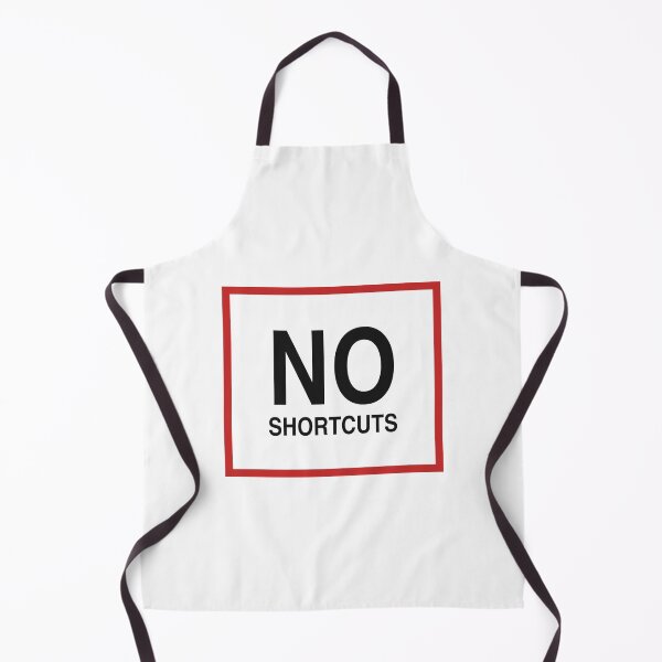 Item preview, No Shortcuts - Minimalist Gym Quote designed and sold by KLIFT.