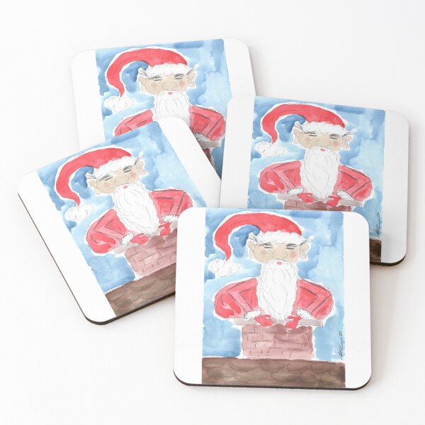 Item preview, Christmas, Weihnachten, Santa Claus doesn’t fit into the Chimney designed and sold by Anke‘s Bazaar.