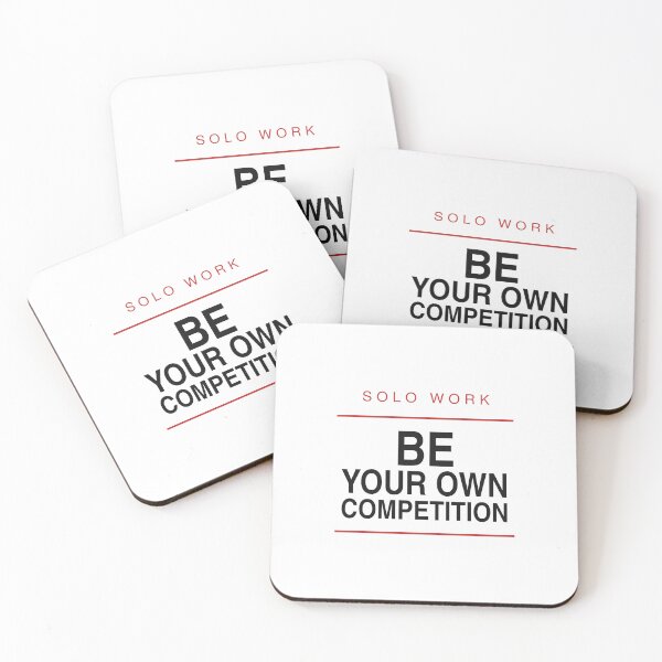 Item preview, Be Your Own Competition - Self Improvement Quote designed and sold by KLIFT.
