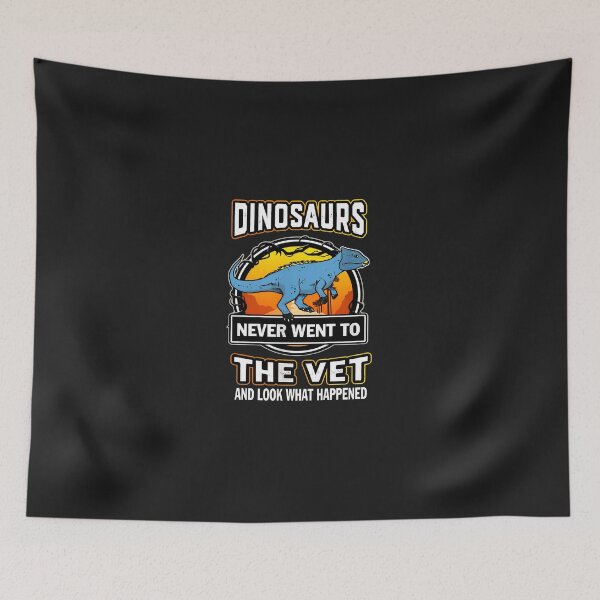 Item preview, Dinosaurs Never Went To The Vet Funny Prehistoric Reptile designed and sold by alaiuggrobe.
