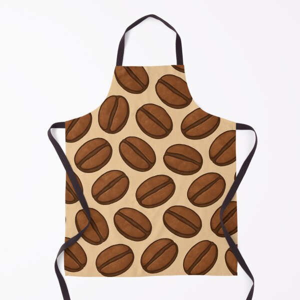 Item preview, Coffee Bean Pattern – Warm Minimalist Aesthetic designed and sold by DreamPixelPrint.