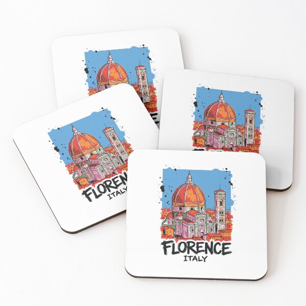 Item preview, Florence Duomo Cathedral Italy Art Print designed and sold by Merch by Das Design Studio.