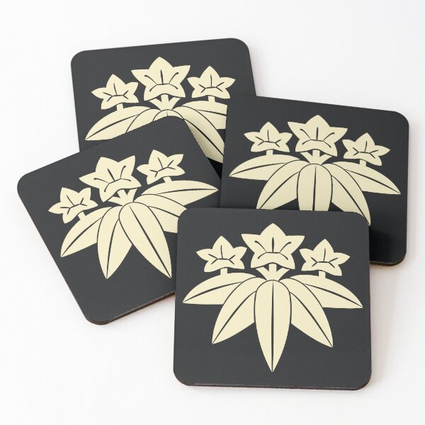 Item preview, Oriental Pale Yellow Kamakura Minamoto Japan Mon Art designed and sold by Digital Homestead.