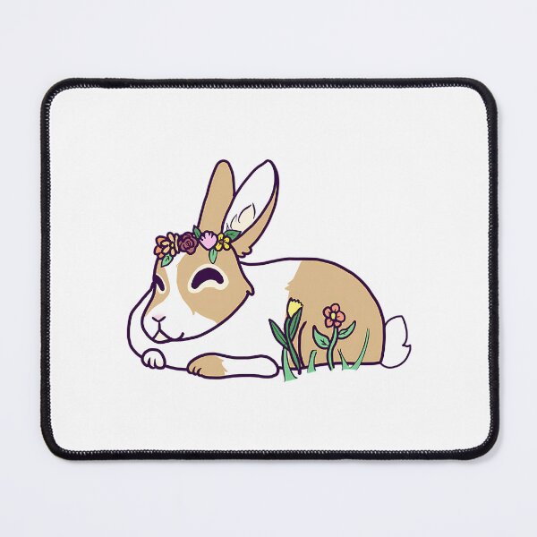 Item preview, Spring Floral Rabbit designed and sold by MeanMachine603.