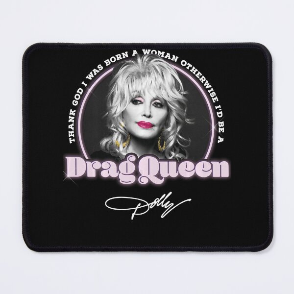 Item preview, Dolly Parton Drag Queen Quote Portrait Design designed and sold by CampbellkhDesig.