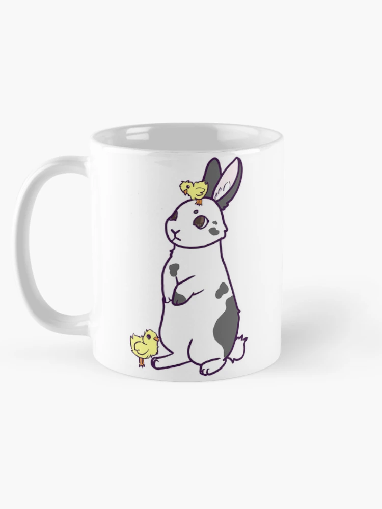 Thumbnail 5 of 6, Coffee Mug, Spring Rabbit With Chicks designed and sold by MeanMachine603.