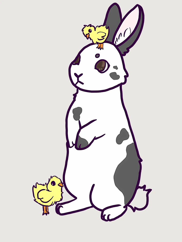 Thumbnail 6 of 6, Premium Oversized Sweatshirt, Spring Rabbit With Chicks designed and sold by MeanMachine603.