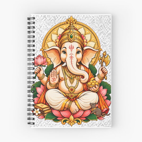 Item preview, Lord Ganesha Ekadanta – Indian Spiritual Lotus Art designed and sold by Dr. Heartbeat.