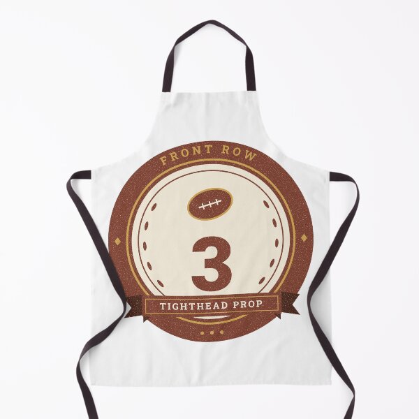 Item preview, Tighthead Prop Rugby Number 3 Vintage Front Row Badge designed and sold by sca09.