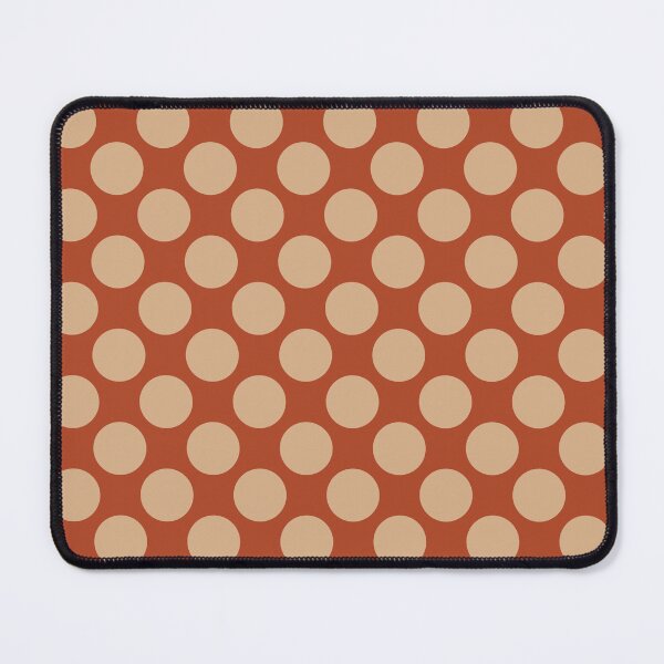 Item preview, Terracotta Cream Polka Dot Seamless Pattern designed and sold by BigDigital.