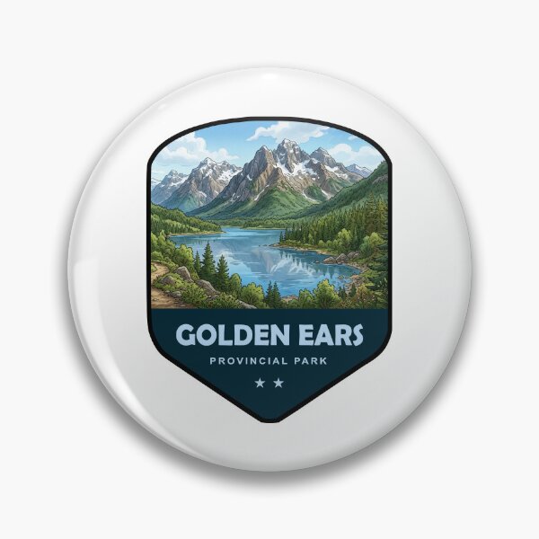 Item preview, Golden Ears Provincial Park Shield designed and sold by Esskay Designs.