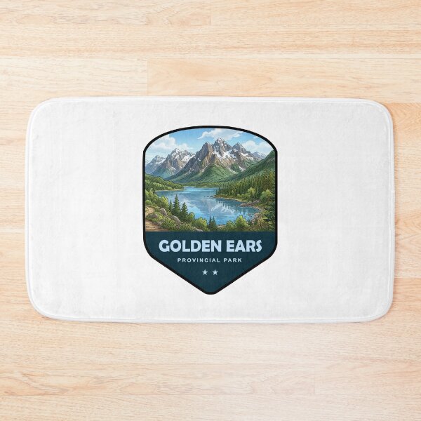 Item preview, Golden Ears Provincial Park Shield designed and sold by Esskay Designs.