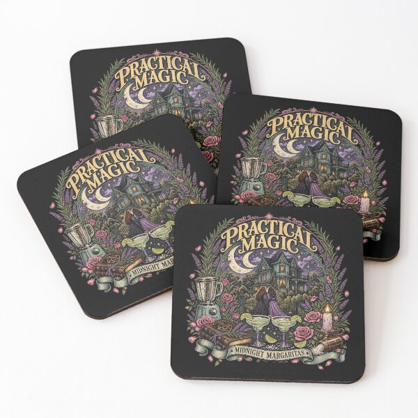 Item preview, Witch Sisters Cocktail Night Retro Botanical Magic Art designed and sold by SEINENGAPPI12.