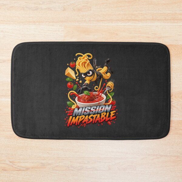 Item preview, Mission Impastable | Funny Spaghetti Spy Pasta designed and sold by PopCulturePixel.